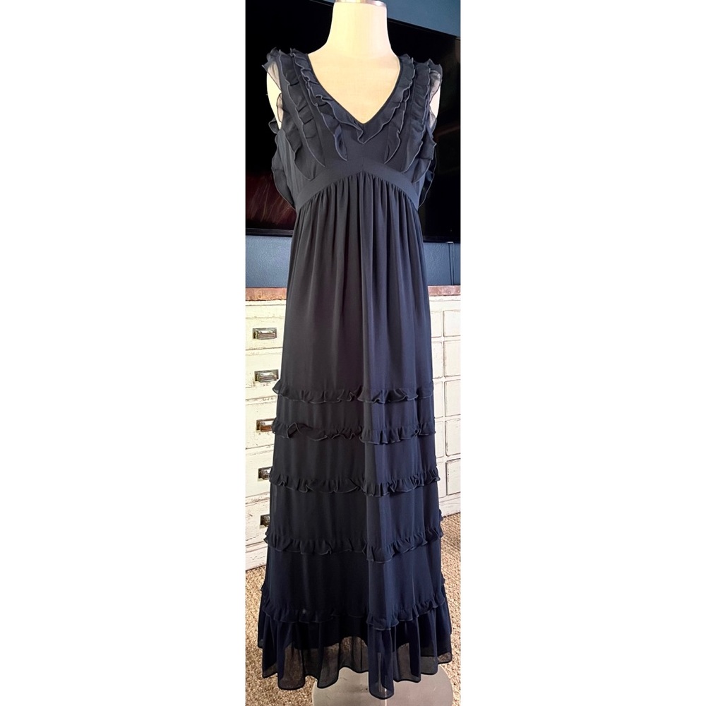 Badgley Mishka Ruffle Maxi Dress 2